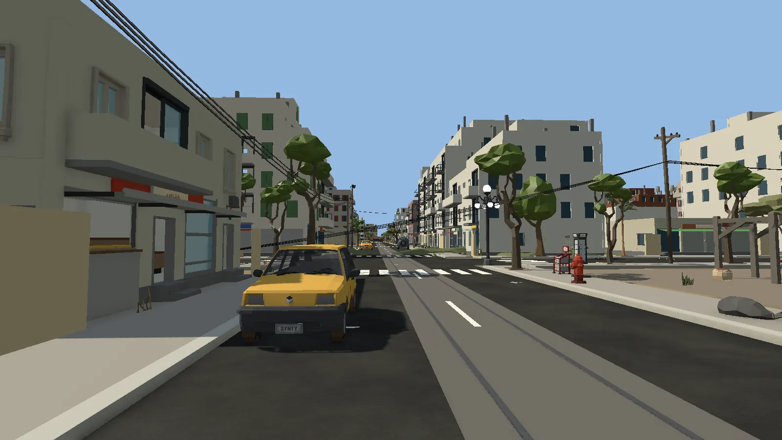 Early development view of downtown Alexandria